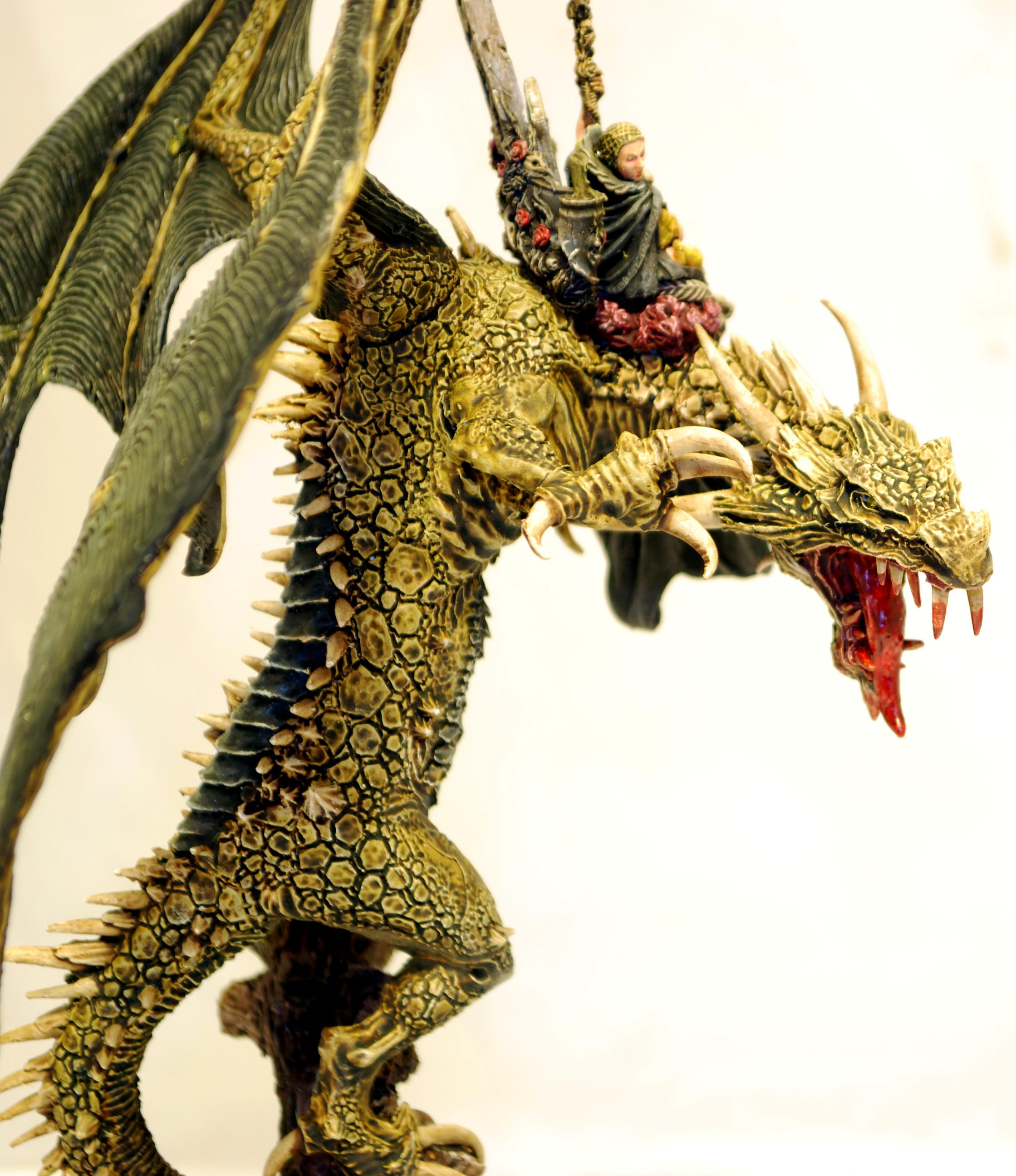 Dragon, Empire, World, Warhammer Fantasy, Wizard Dragon